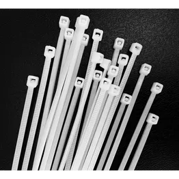 Ellies Cable Tie 2.5mm X 100mm -  20 PACK SIZE - WT