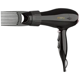 Elektra Ebony Power Comb Hairdryer