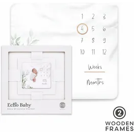 Echo Baby Milestone Blanket - Forest
