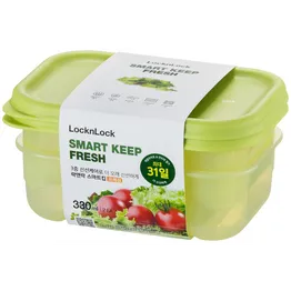LocknLock Fresh Block rect 330ml 2pce