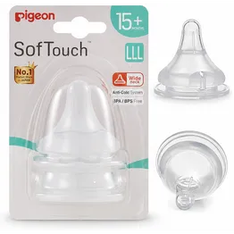 Pigeon Softtouch Nipple Blister Pack (2 Pcs) (LLL)