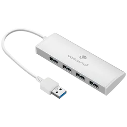VolkanoX Media Series 4-Port USB Hub with Power Cable