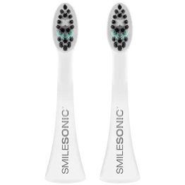 2 Replacement toothbrush heads - White