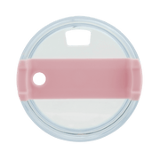 Boden Stark 1200ml Travel Mug lid with pink silicone grip for comfort and easy sipping.