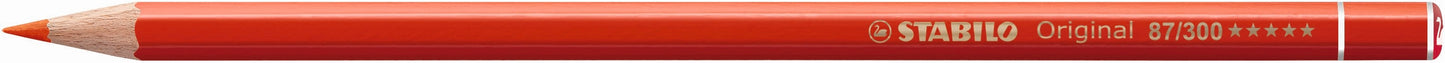 STABILO Original Colour Pencil Pale Vermillion Red Each