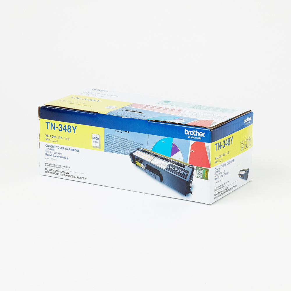 Brother TN-348Y High yield yellow toner