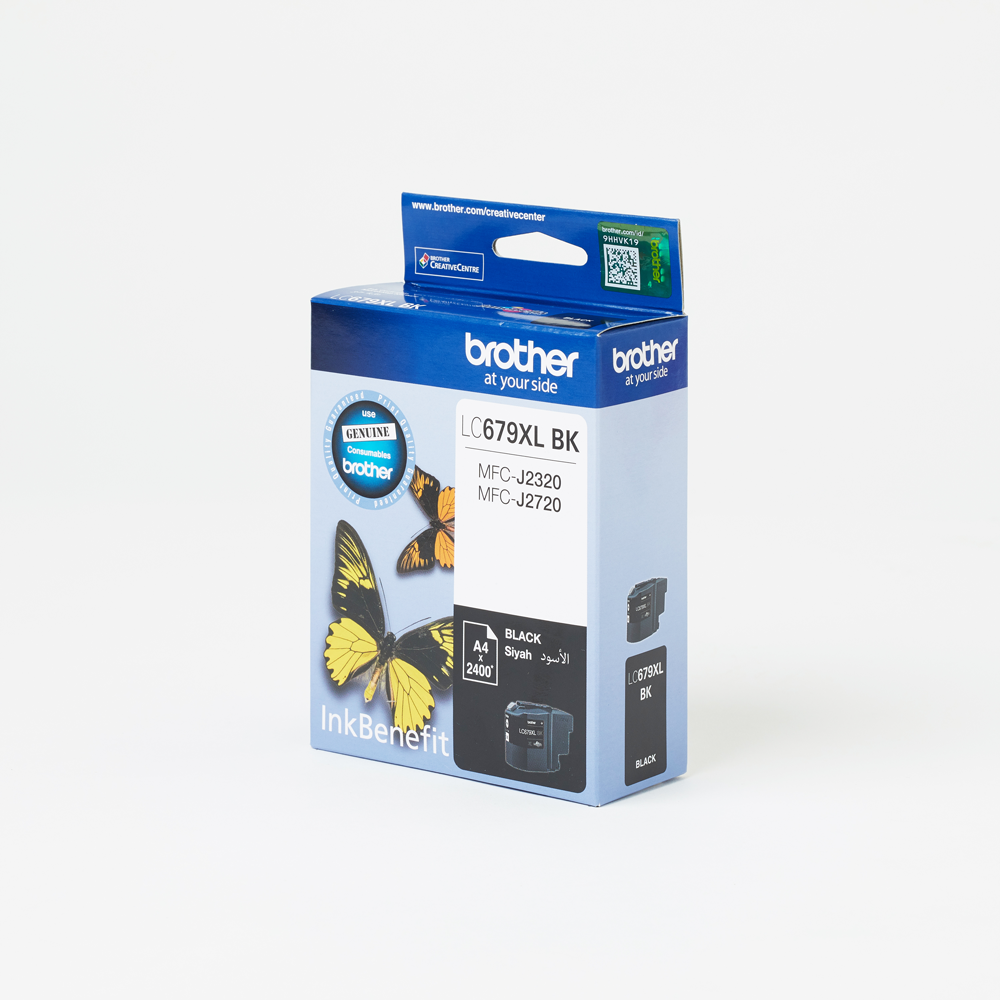 Brother LC679XLBK High yield black ink cartridge