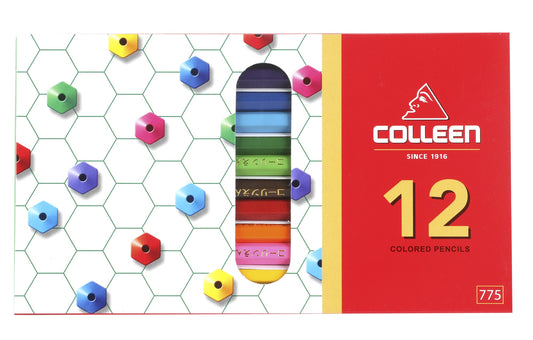 COLLEEN Assorted Pencil Colours 12's