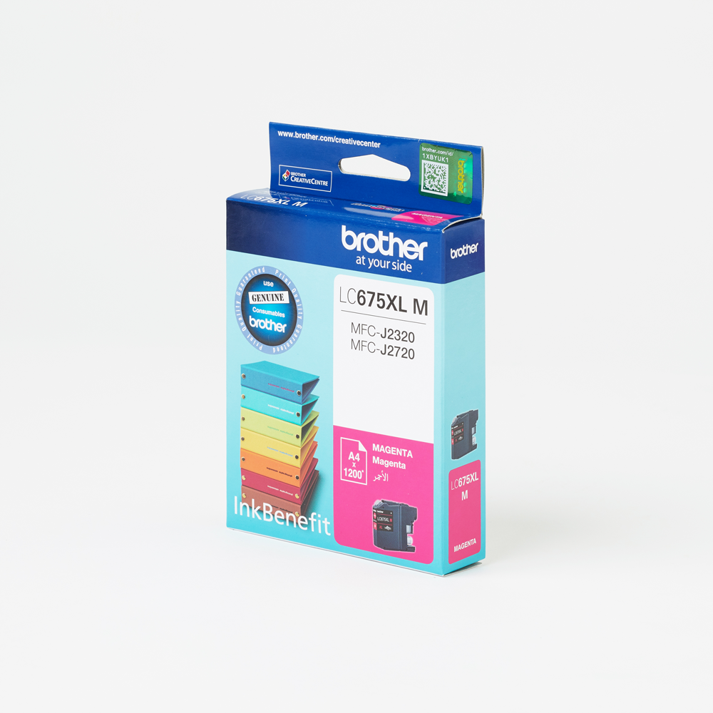Brother LC675XLM High yield magenta ink cartridge