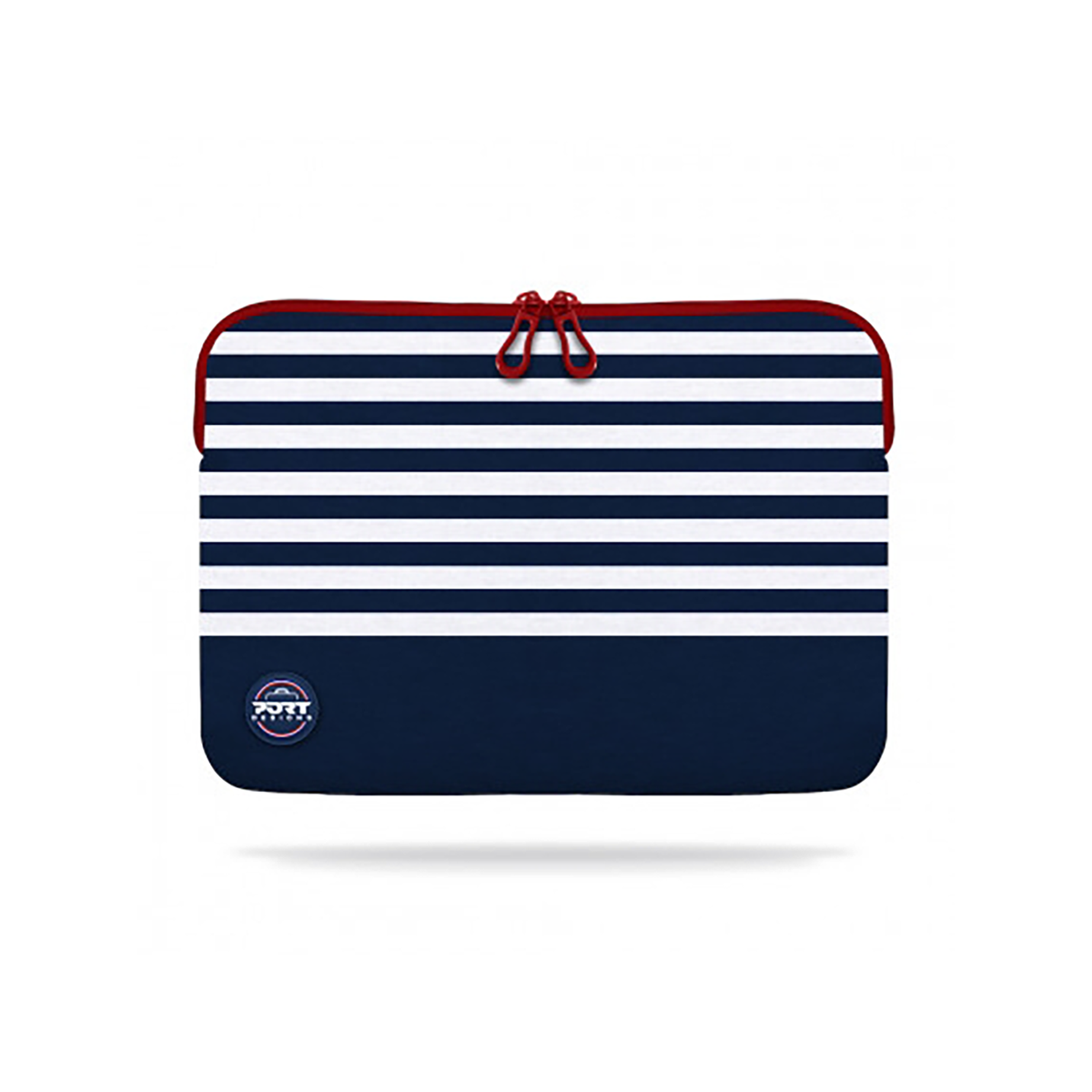 Port LA Mariniere Memory Foam 15.6" Navy Sleeve