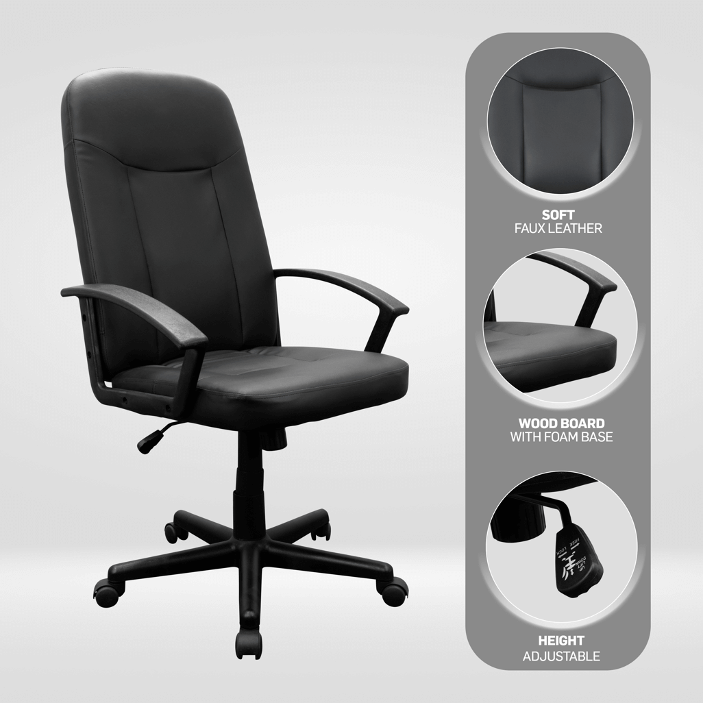 Everfurn Affinity High Back Office Chair