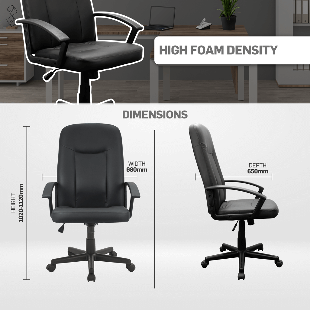 Everfurn Affinity High Back Office Chair