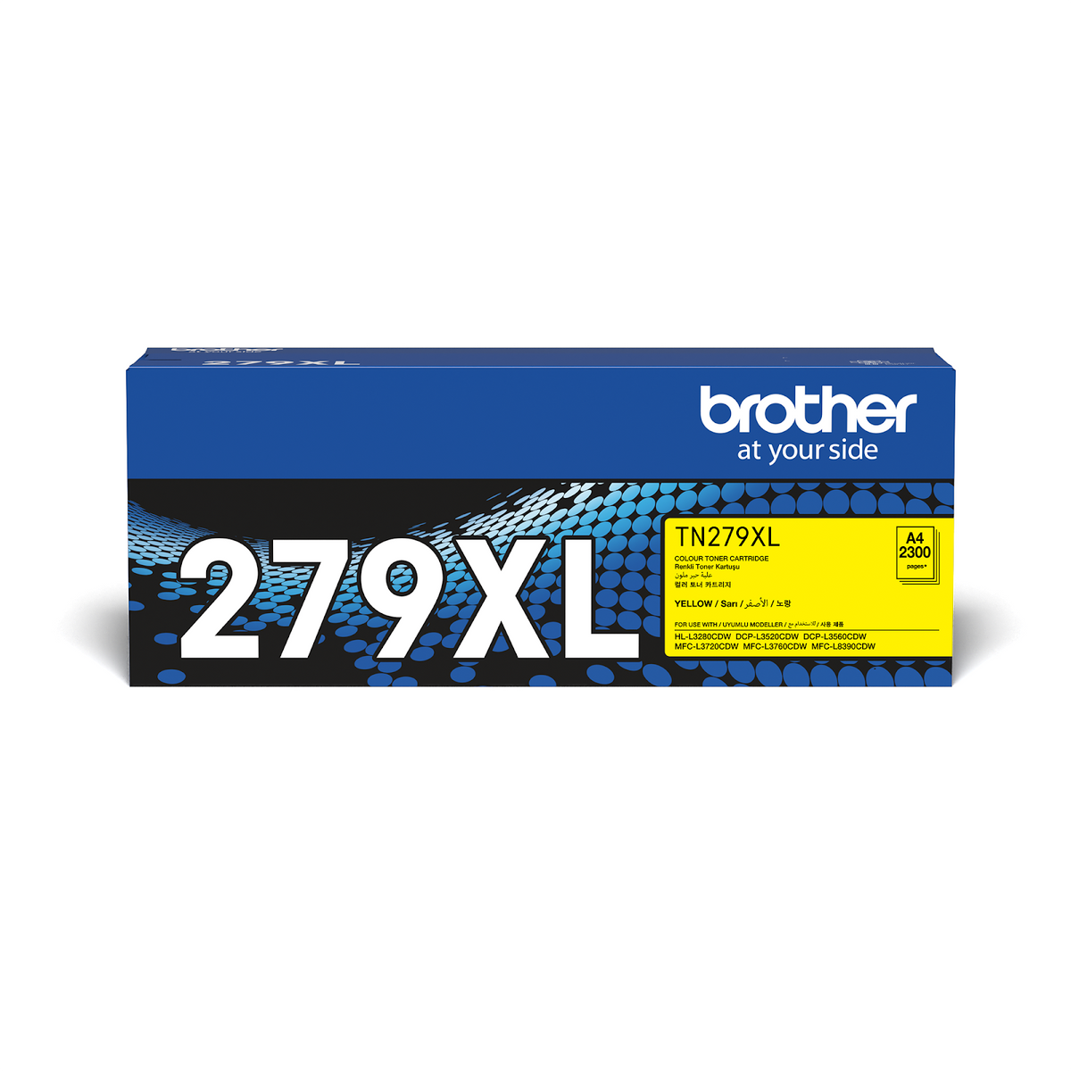 Brother TN-279XLY High Yield Yellow Toner Cartridge