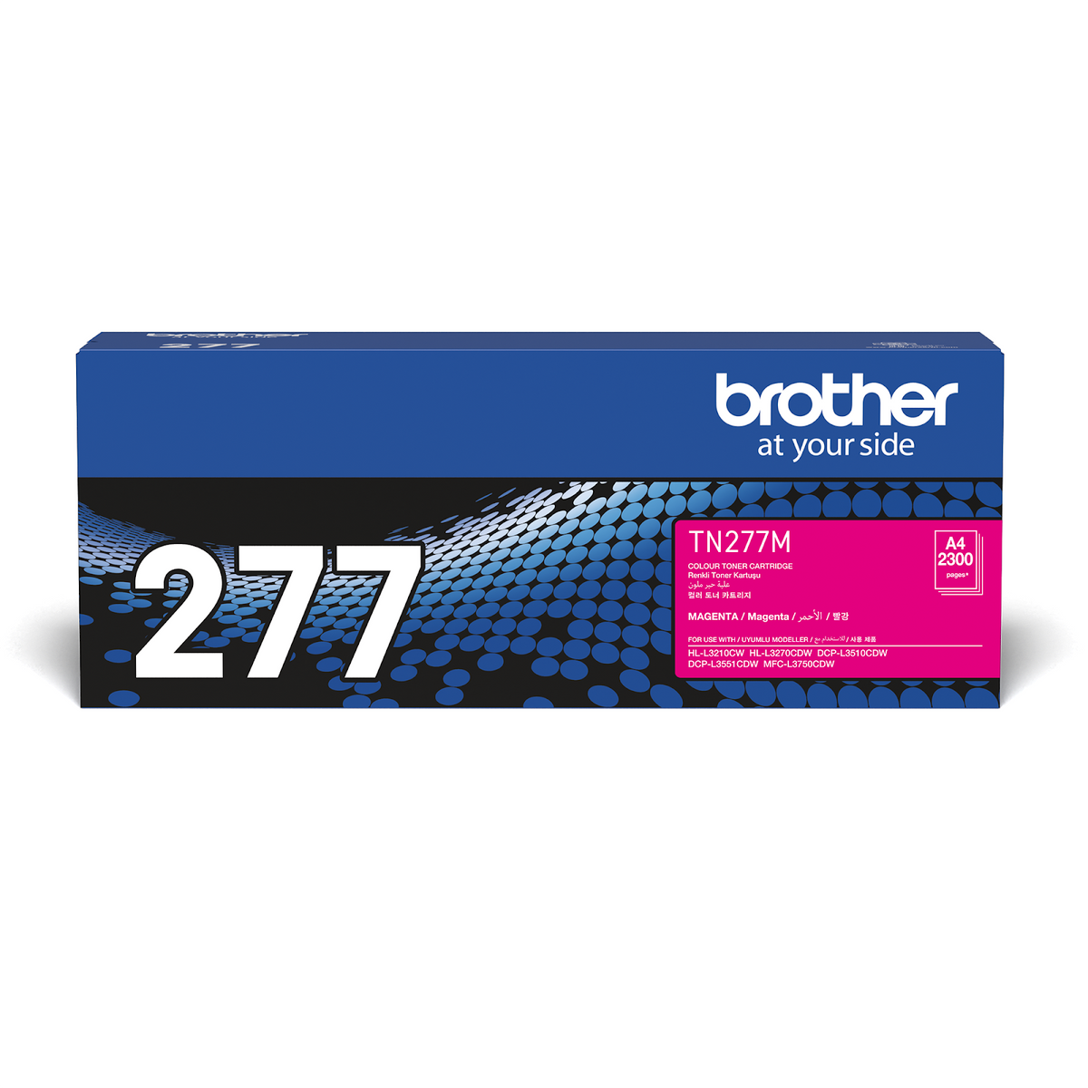 Brother TN-277M Magenta Toner Cartridge