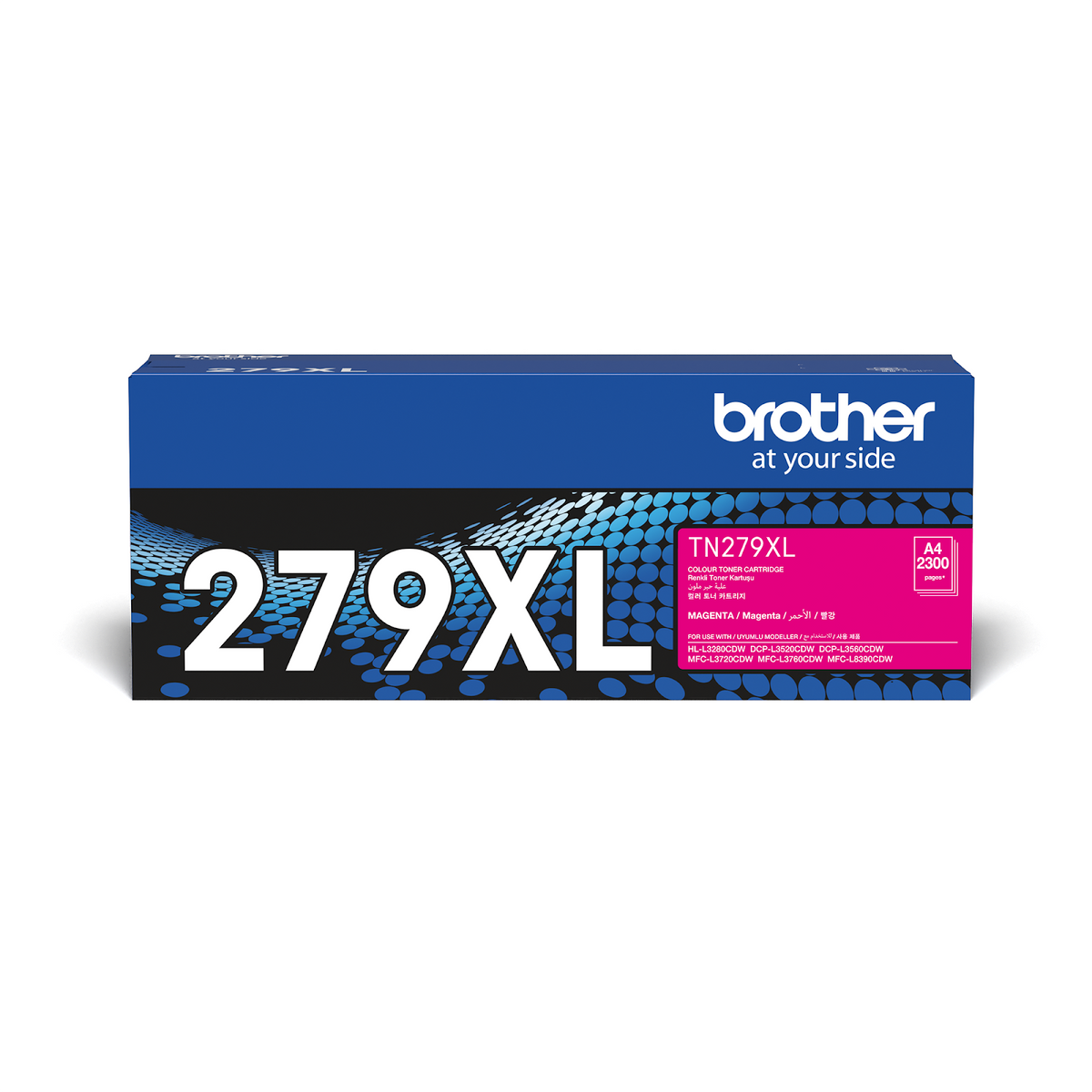 Brother TN-279XLM High Yield Magenta Toner Cartridge