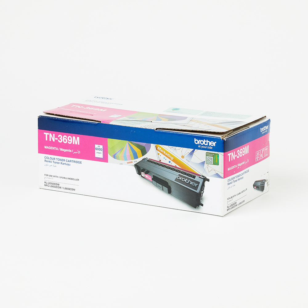 Brother TN-369M High yield magenta toner cartridge