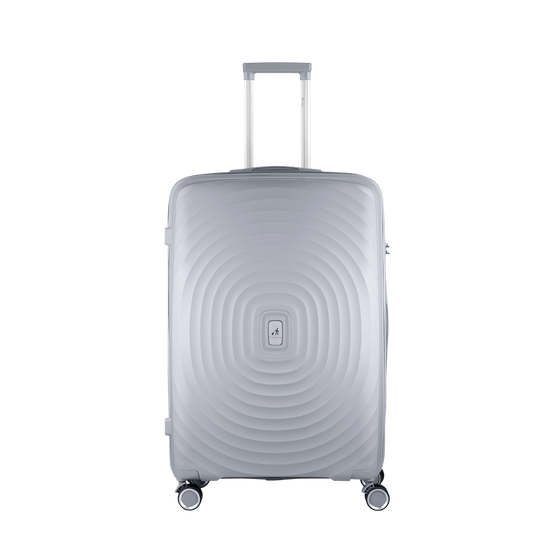 Travelwize Ripple PP 4-Wheel Spinner 75cm Luggage Platinum