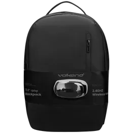Volkano Focus Series 15.6 inch Laptop Backpack and Wireless Mouse