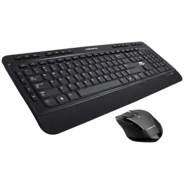 VolkanoX  Graphite series Wireless keyboard and mouse combo - black