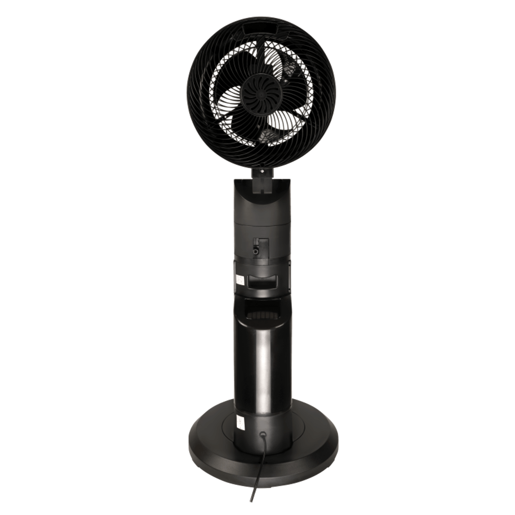 BODEN STARK 3-in-1 fan humidifier with sleek black design for enhanced indoor air quality and comfort.