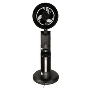 BODEN STARK 3-in-1 fan humidifier with sleek black design for enhanced indoor air quality and comfort.