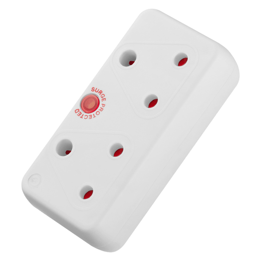 Ellies 2 Way Medium Surge Adaptor -White