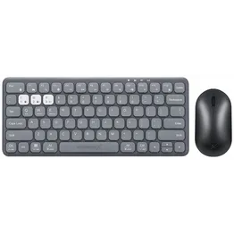 VolkanoX Blaze Bluetooth Wireless Keyboard and Mouse Combo - Graphite