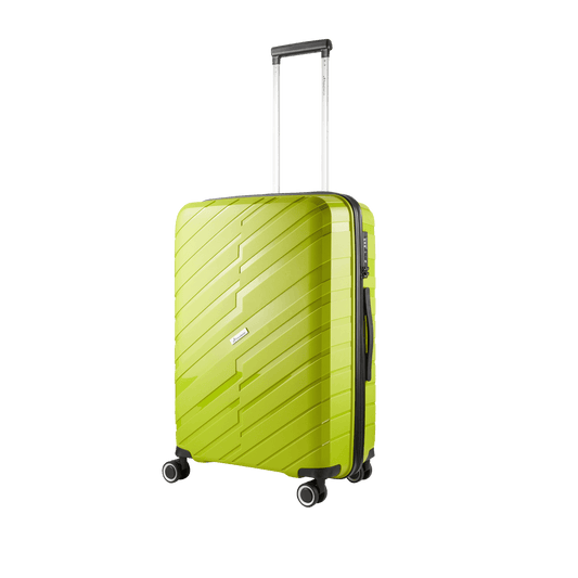 Travelwize Java PP 4-Wheel Spinner 65cm Luggage Lime