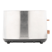 Boden Stark Anson Collection 4 Slice Stainless Steel Toaster, sleek design with copper accents and modern features.