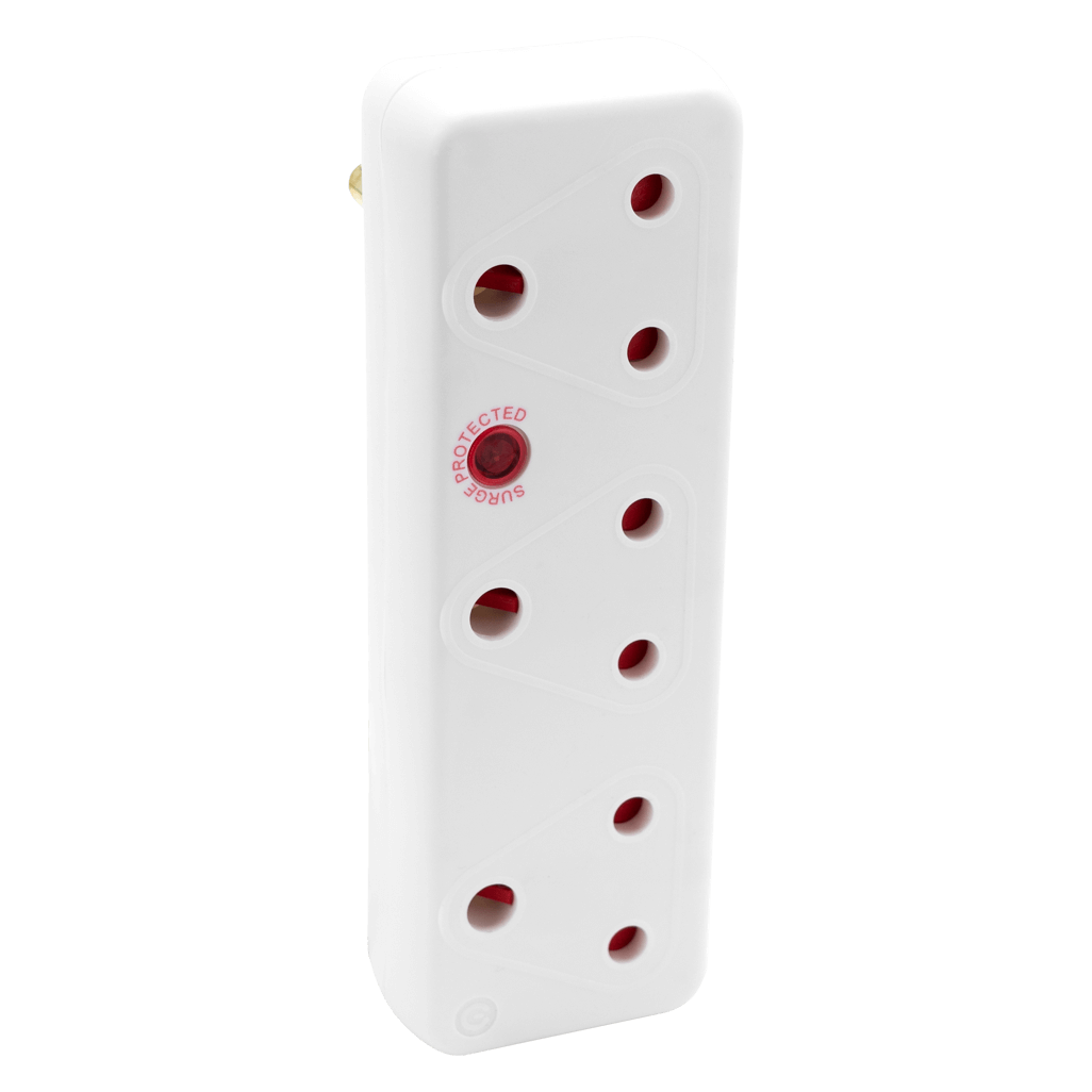 Ellies 3 Way Medium Surge Adaptor -White