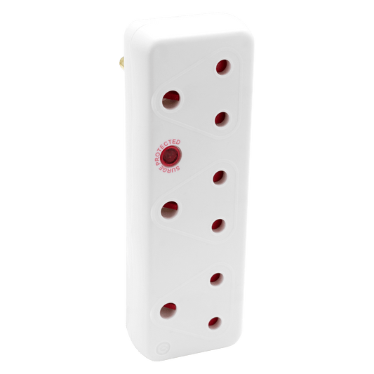 Ellies 3 Way Medium Surge Adaptor -White