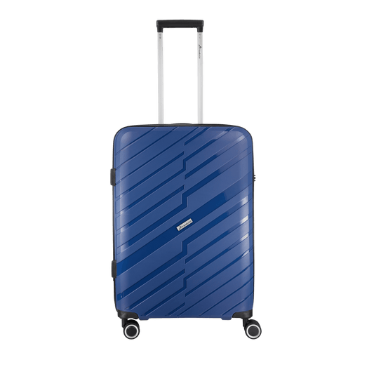 Travelwize Java PP 4-Wheel Spinner 65cm Luggage Azure