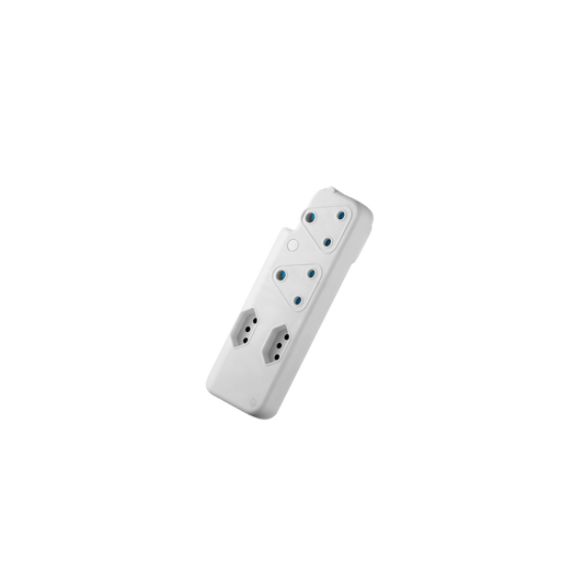 Ellies 4 Way Adaptor - White