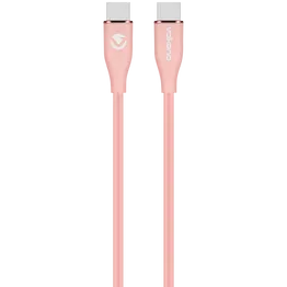 Volkano Flexi Series Type-C to Type-C 1.5m 60w - Pink
