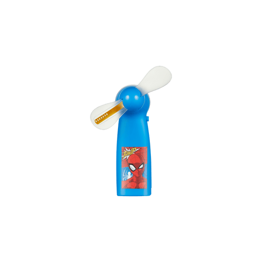 Spider-Man Handheld Fan featuring a colorful design with Spider-Man graphics, perfect for fans of all ages.