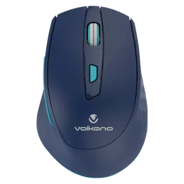 Volkano Chrome Series Wireless Mouse - Blue