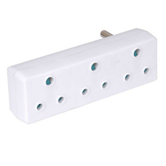 Ellies 3 Way 3 Pin Adaptor
