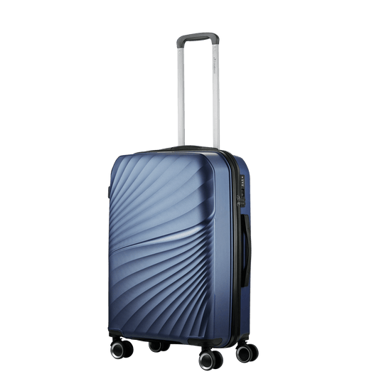 Travelwize Quartz PP 66cm 4-Wheels Spinner Luggage Navy