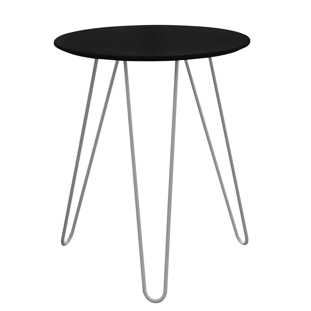 Everfurn Juniper Coffee Table - Black and White Frame