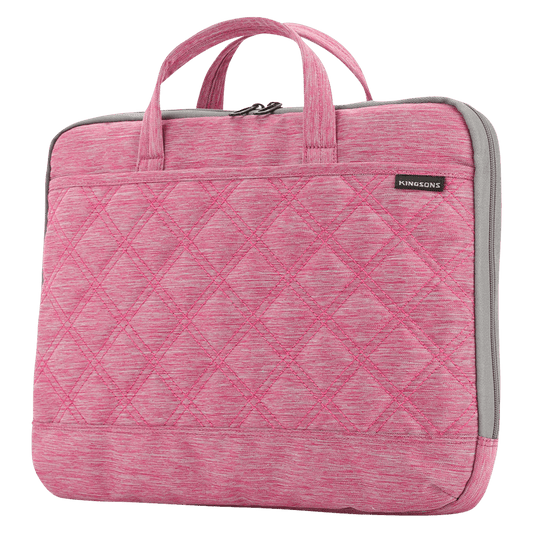 Kingsons 15.6 inch ladies bag Trace Series PINK