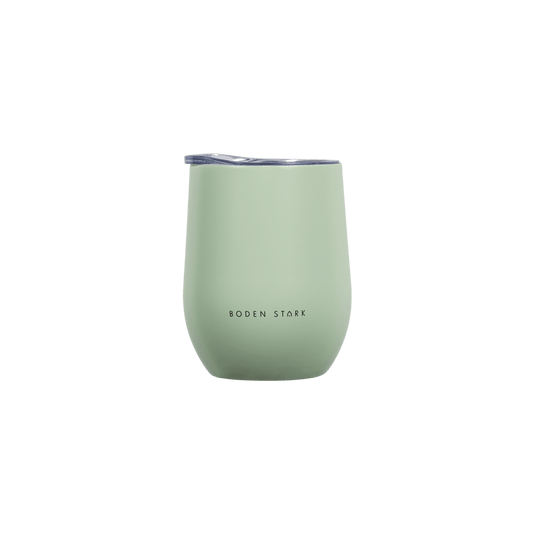 Boden Stark Tumbler 350ml in green, stylish design for beverages, perfect for casual or outdoor use.