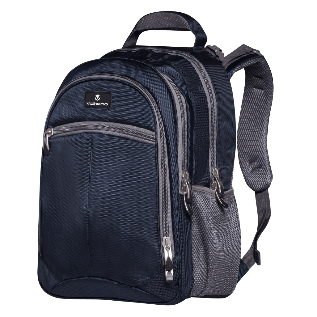 Volkano Orthopaedic Backpack 36L - Navy/ Grey