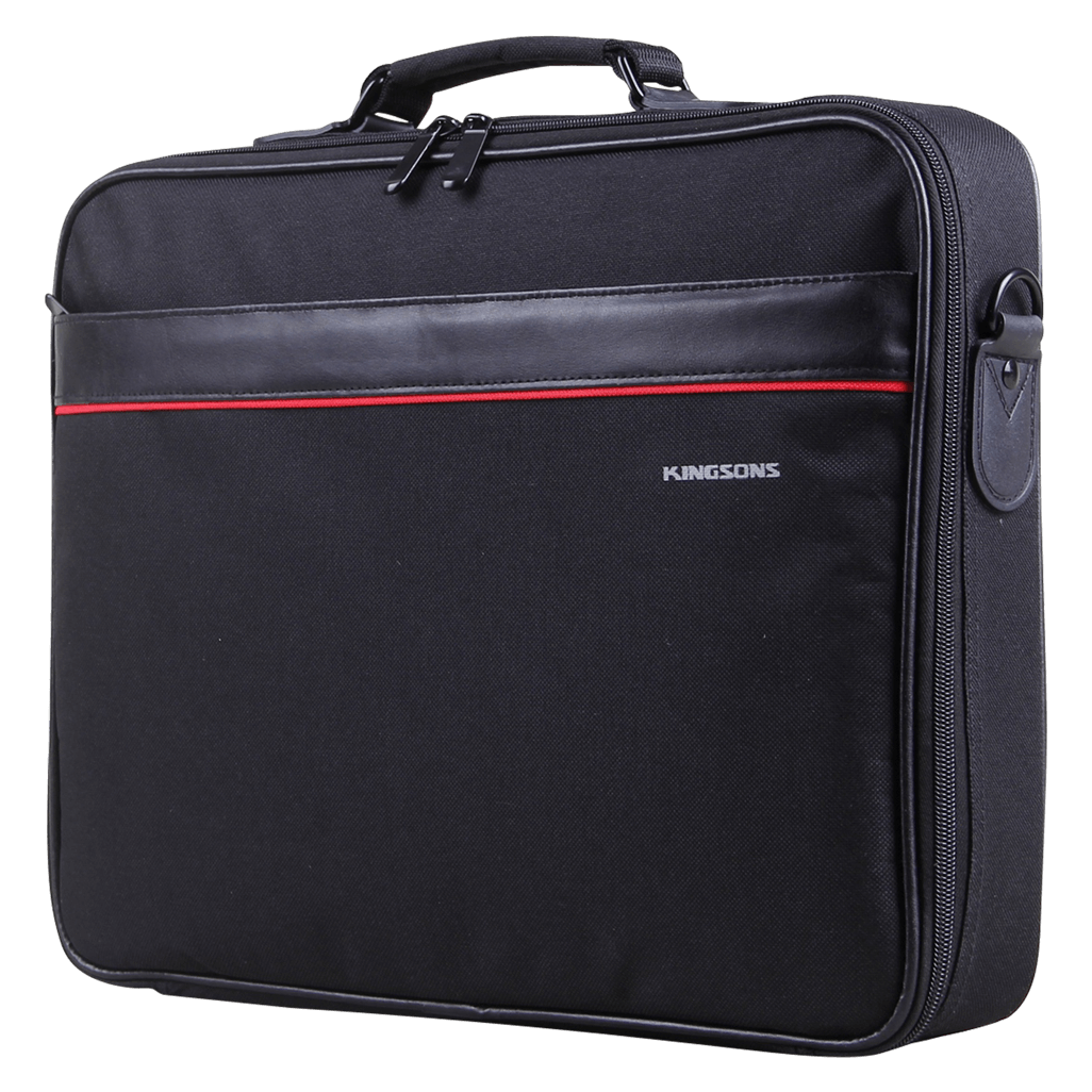 Kingsons 15.6 inch black shoulder bag - Office Series