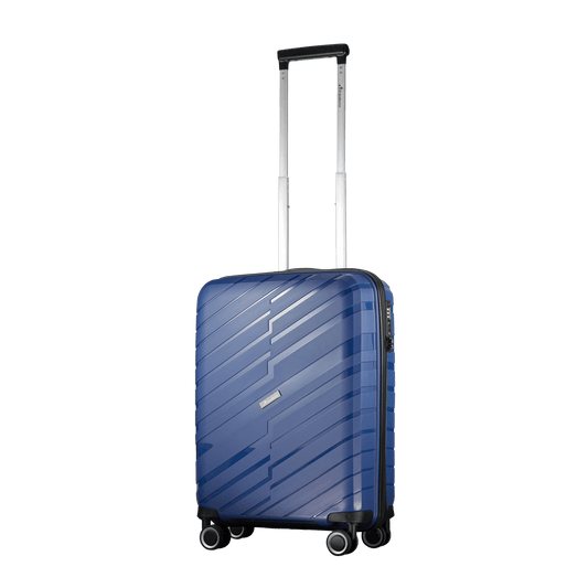 Travelwize Java PP 4-Wheel Spinner 55cm Luggage Azure
