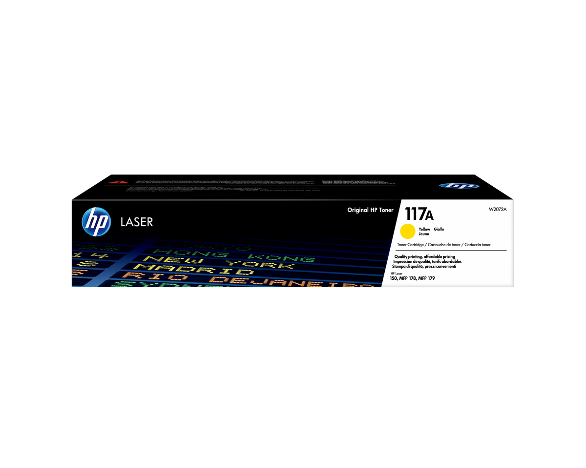 HP 117a Original Yellow Laserjet Toner For HP Laser 150: HP Laser Mfp 178:179