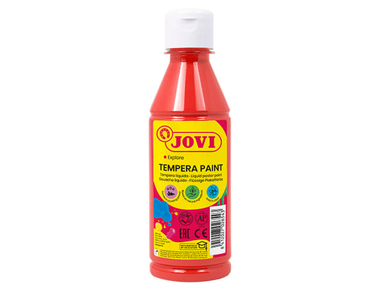 JOVI Tempera Poster Paint 250 ml - Red