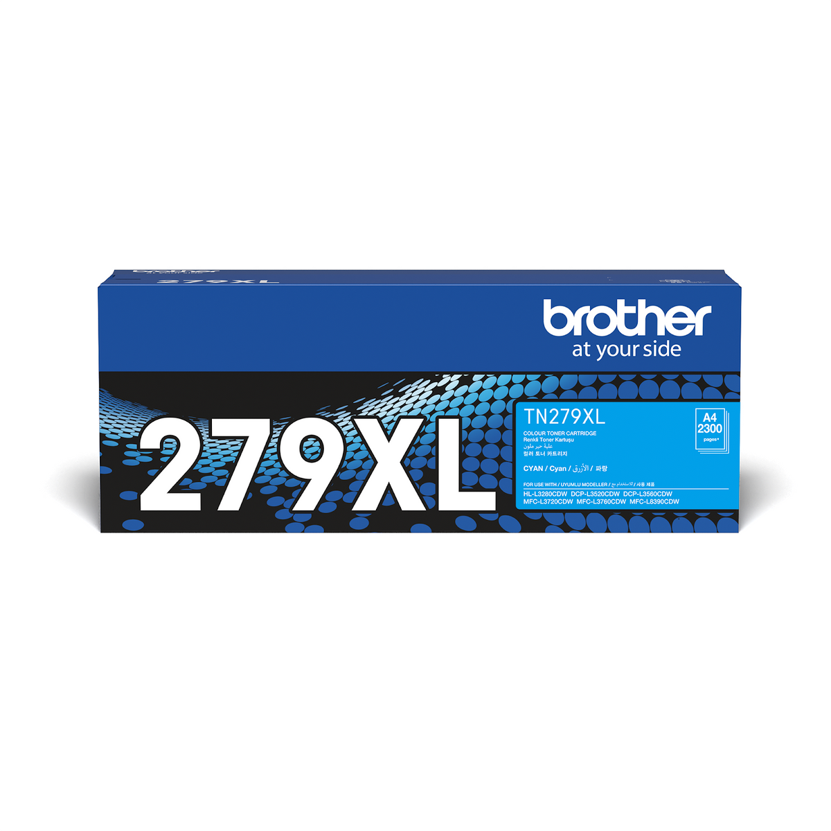 Brother TN-279XLC High Yield Cyan Toner Cartridge
