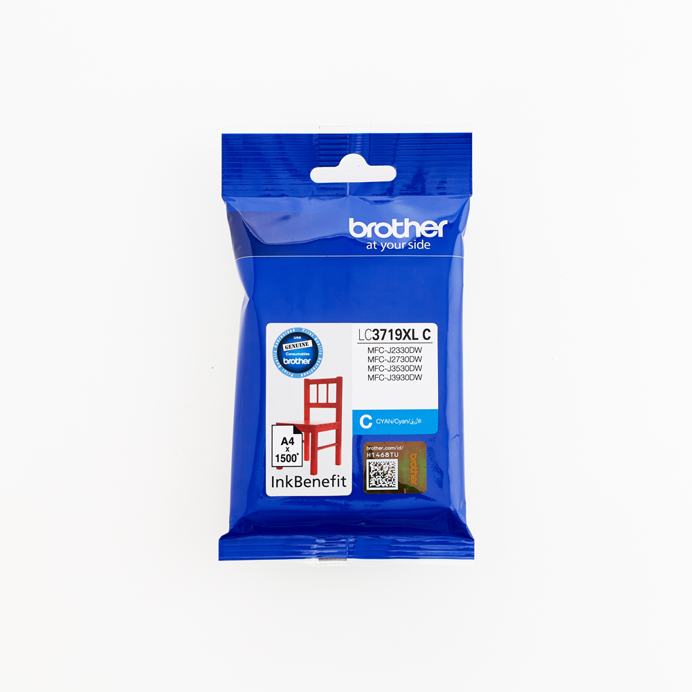 Brother LC3719XLC High yield cyan ink cartridge