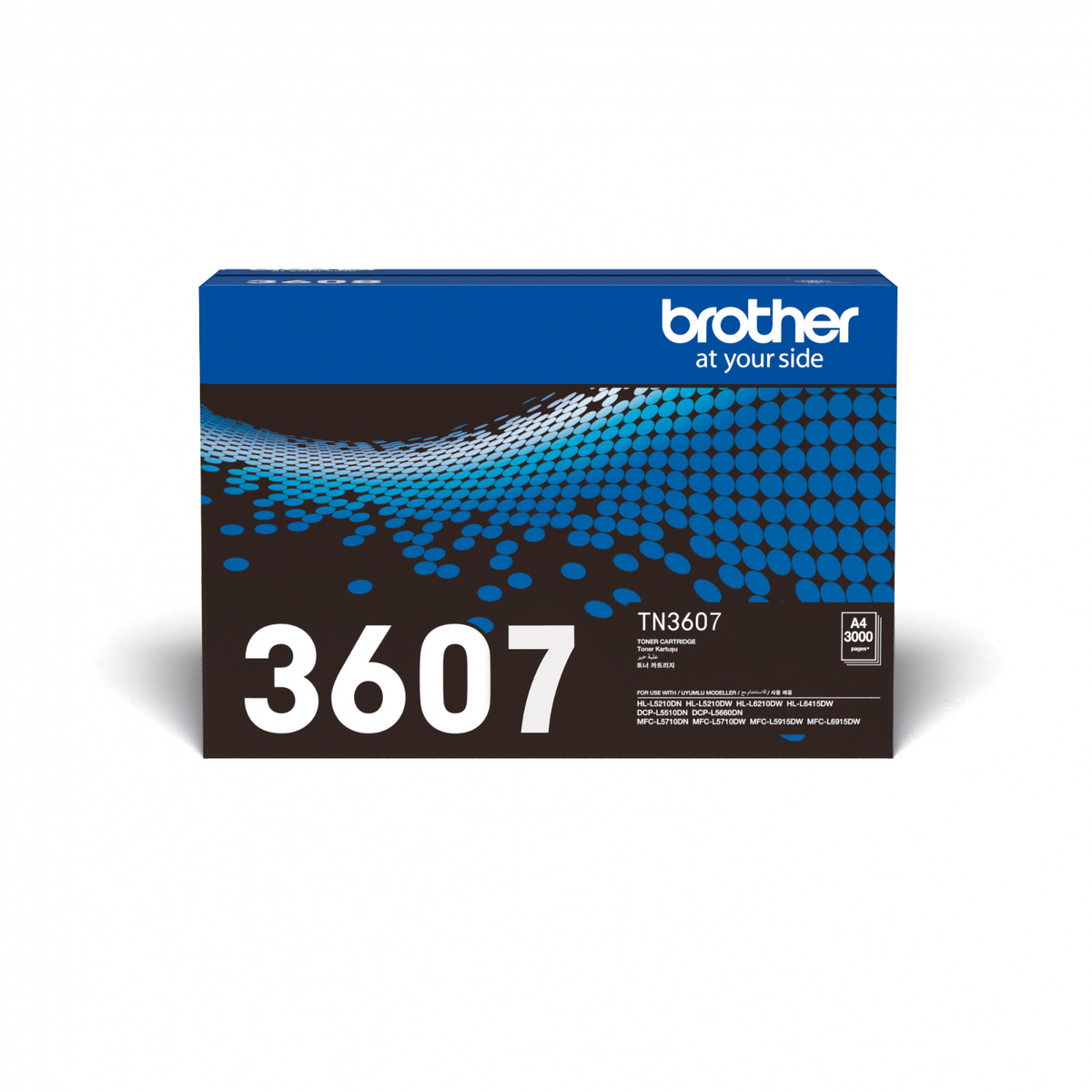 Brother TN-3607 Black Toner Cartridge