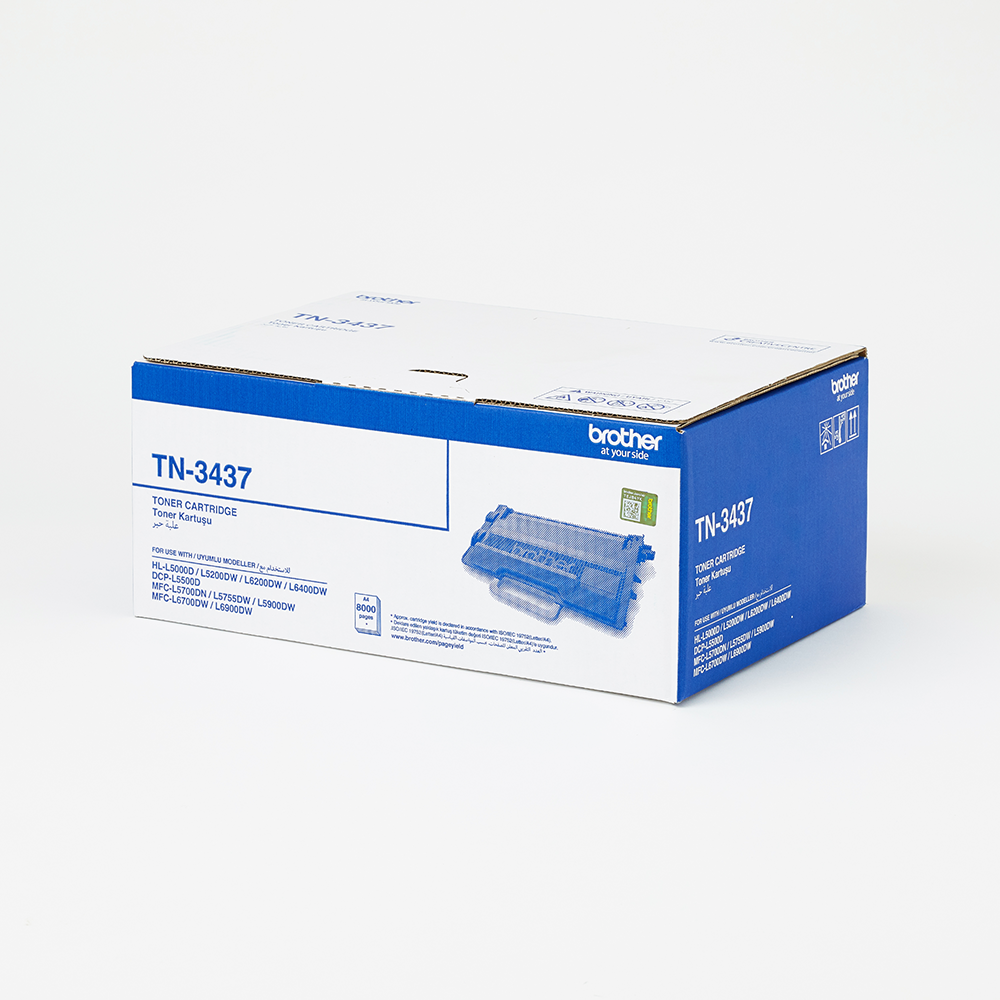 Brother TN-3437 Standard Yield Black Toner Cartridge